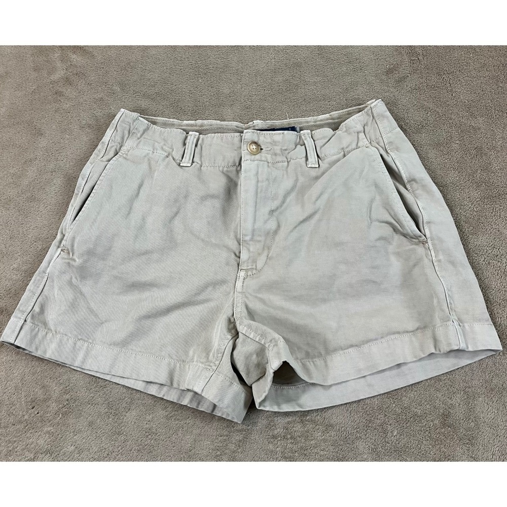 Vintage Polo Ralph Lauren Shorts 3" Women's size 4 (29) beige Preppy Casual euc